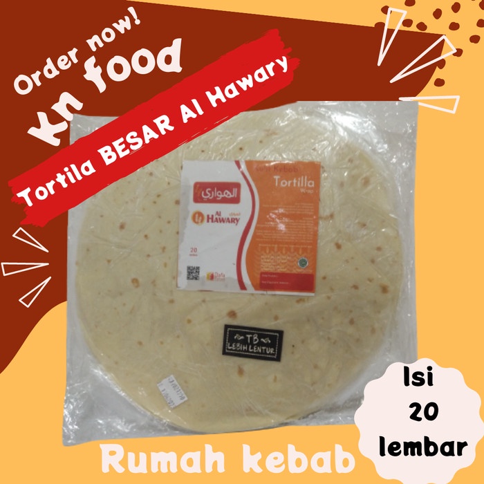 

KHUSUS GOJEK ONLY 10 PACK TORTILA KEBAB KULIT BESAR TORBESAR 200 PCS