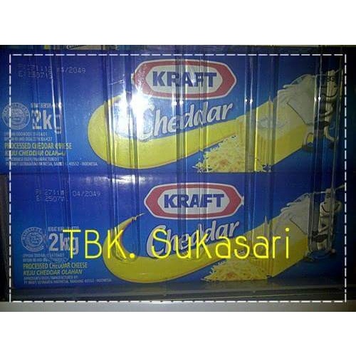 

KRAFT 2KG CHEDDAR CHEESE BLOK