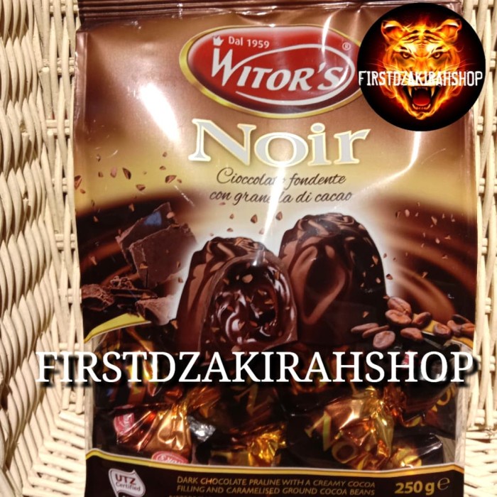 

WITOR'S NOIR DARK CHOCOLATE 250GR