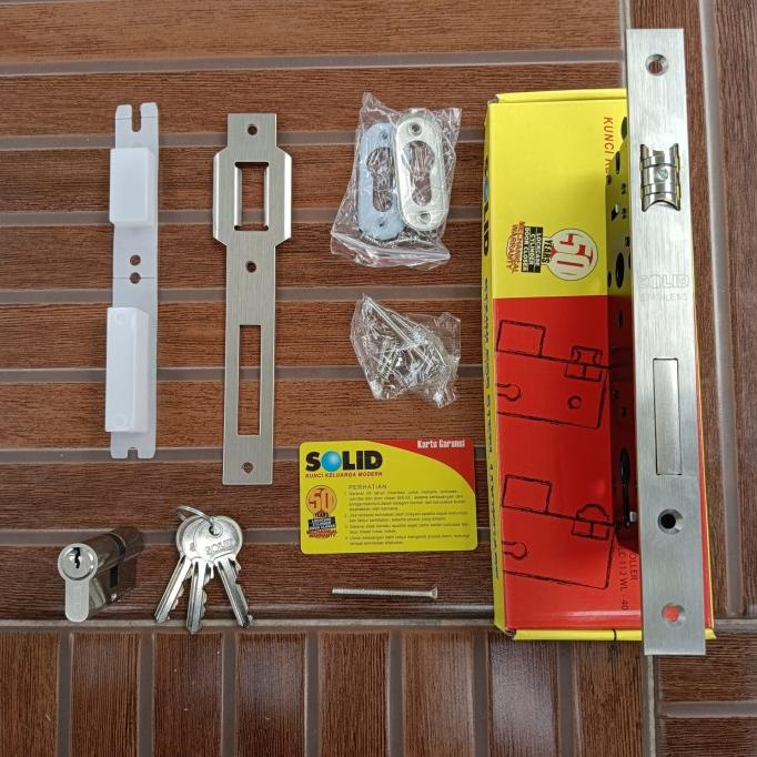 @#@#@#] LOCKCASE ROLLER STAINLESS SOLID LC 112 WL-40 PELOR KUNCI BODY PINTU 2