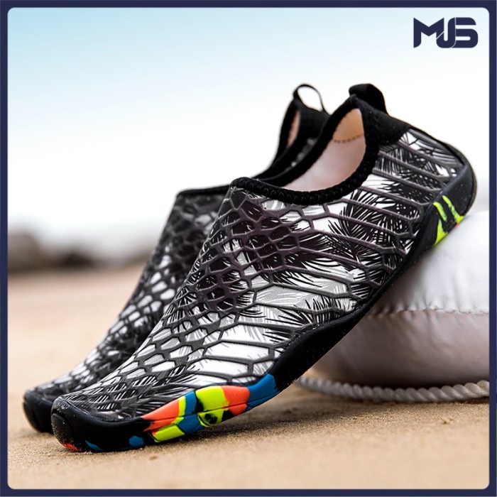 Sepatu Pantai Olahraga Air Beach Shoes 39 Lc77 Gray