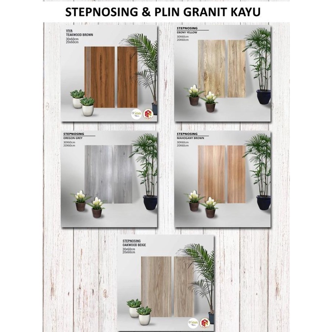 best produk] STEP NOSING TANGGA GRANIT CORAK KAYU / STEPNOSING PLIN TANGGA GRANIT
