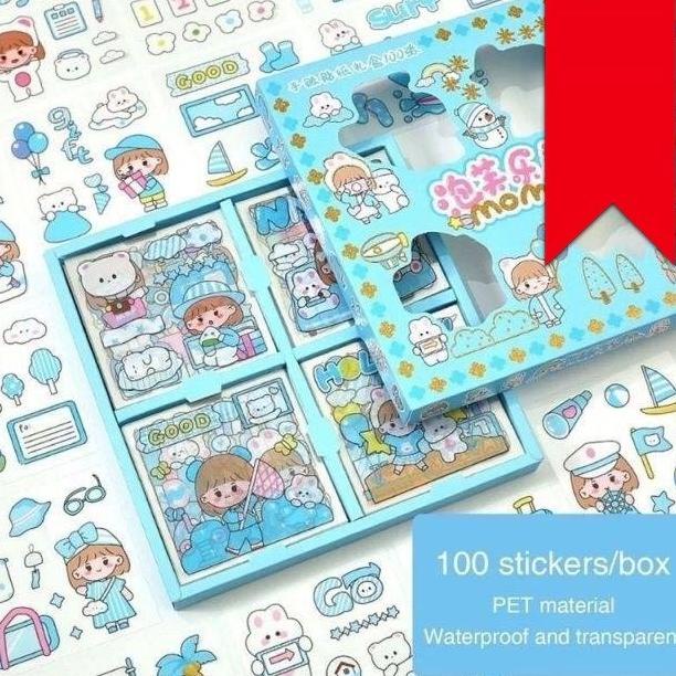 

@@@@] Stiker Viral Momo/Sticker Momo 100pcs/Box