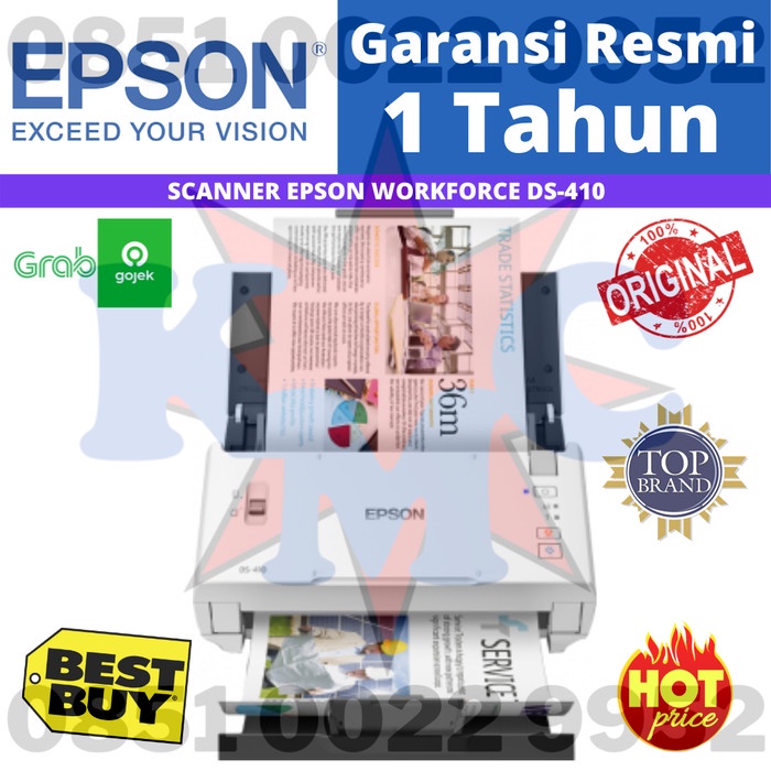 SCANNER EPSON DS-410 EPSON SCANNER DS410