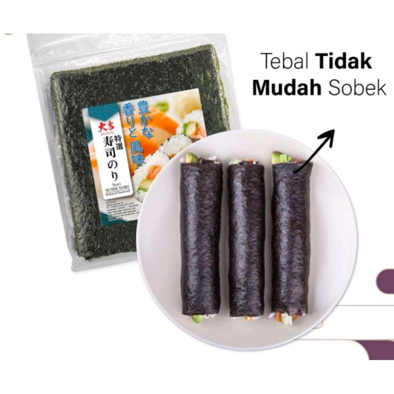 

N Sushi 50 Lembar Ter N Manjun Ekono Sakao Tokin N 50 Lembar Lited Rumput Laut Sushi Dried Seaweed