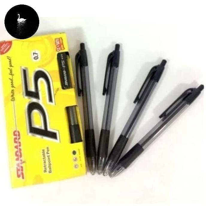 

}}}}}}] bolpen standard P5 tinta hitam