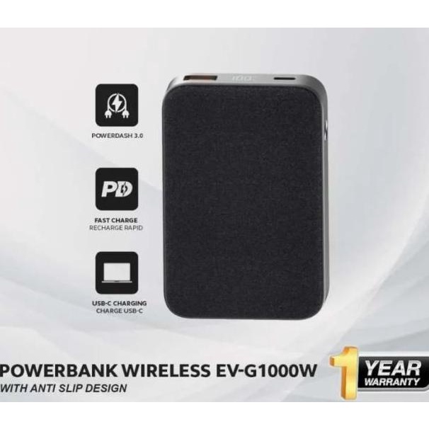 Jual Mezone Ev-G1000W Fastcharging Powerbank Original - Garansi Resmi Andreaheranata