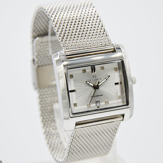 Jam Tangan Wanita Original Hegner 423 Silver