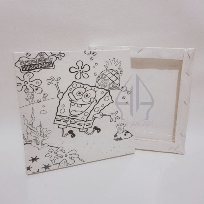 

Kanvas Lukis Sketsa Berkualitas Ukuran 20X20 Cm