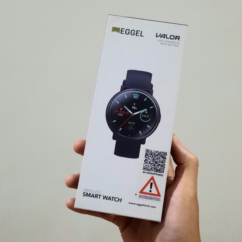 EGGEL VALOR AMOLED SMART WATCH second