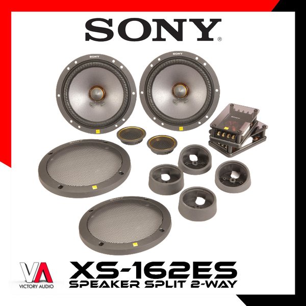 HARGA DISKON Speaker Split 2-Way Component System SONY XS-162ES 6.5 Inch Mica Reinforced Cellular