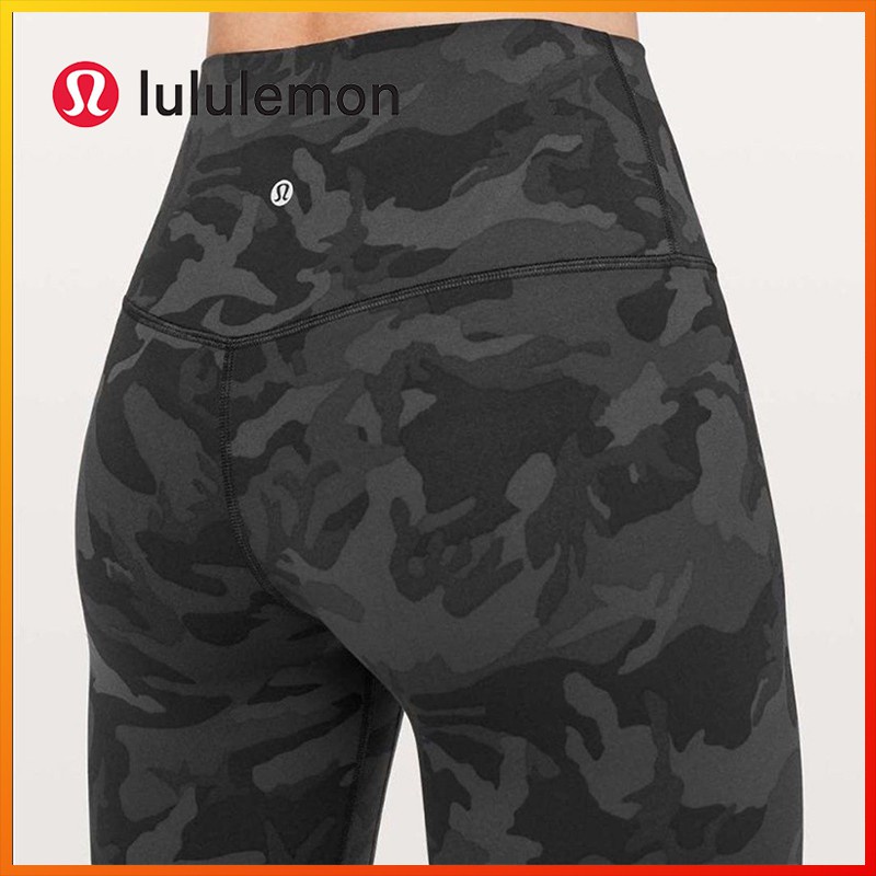2025 HotSale Lululemon camouflage Yoga Pants high waist fitness pants sports Leggings 033