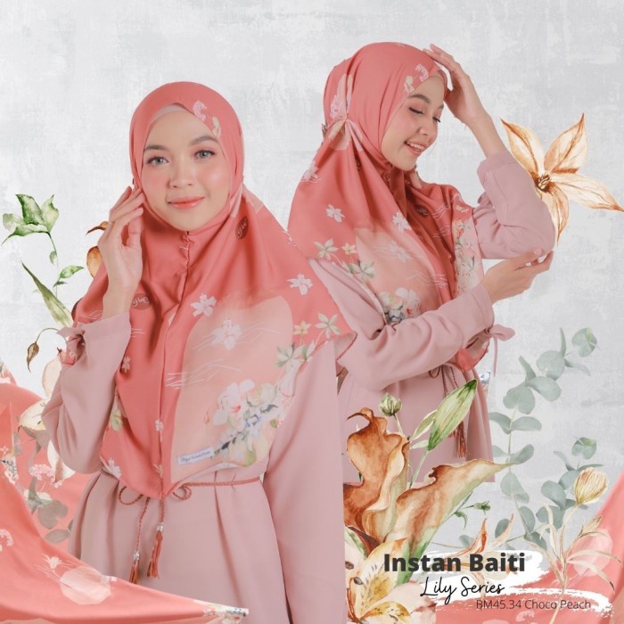Hijabwanitacantik - Hijab Instan Baiti Lily Hijab Instan