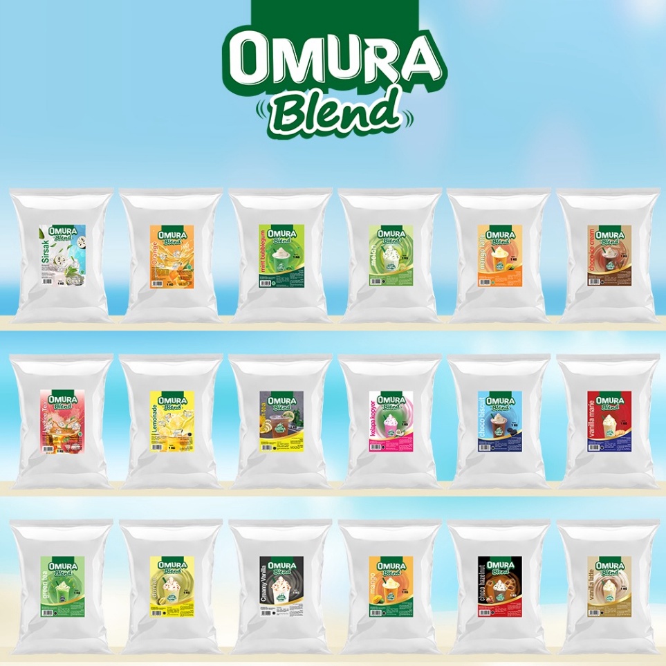 

★★★★★ [SERIES] OMURA Blend Bubuk Minuman Instant Aneka Rasa Mix Omura Powder 1 KG