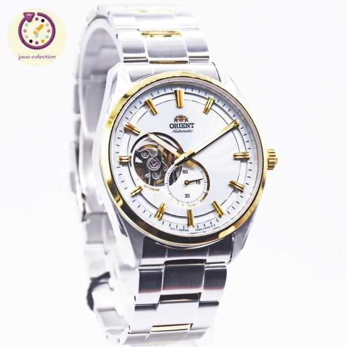 Jam Tangan Pria ORIENT RA-AR0001S10B Silver Gold Stainless Steel