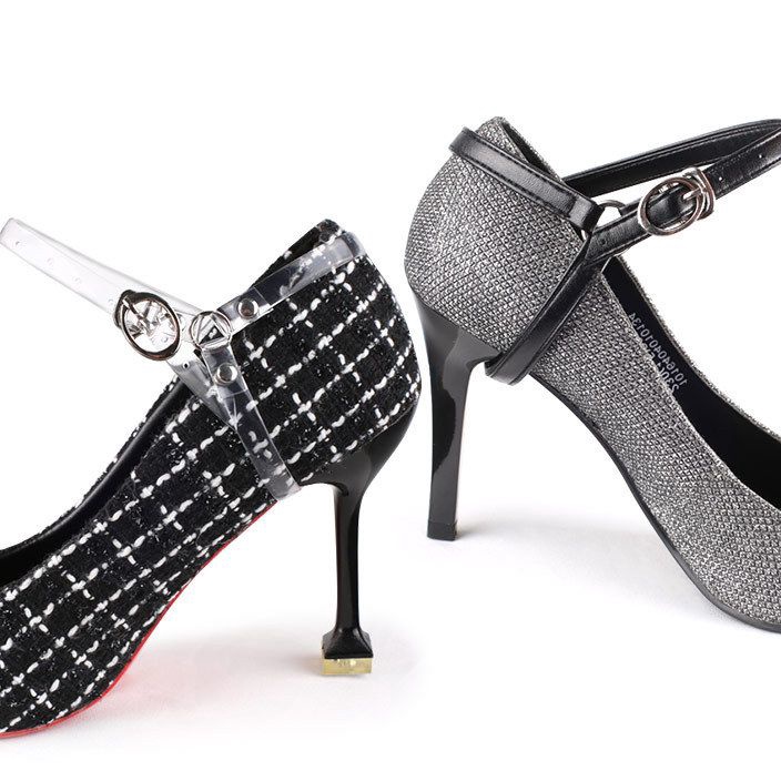 12.12 ✨SALE✨ Tali Sepatu Hak Tinggi Heels Strap Kaitan Transparan Akesoris Wanita murah