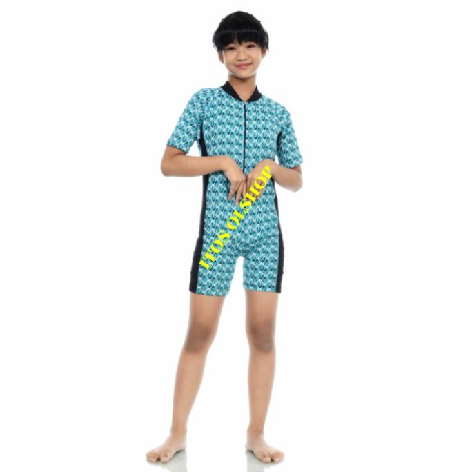 Baju Renang Anak Perempuan Motif 3-11 Tahun
