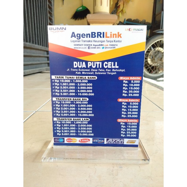 

PAPAN AKRILIK AGEN BRI DAFTAR TARIF