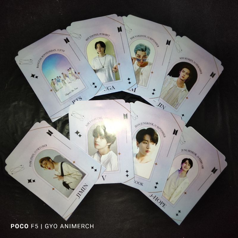 

AMPLOP BTS 8 PCS AMPLOP KPOP BTS