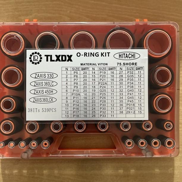 o ring Box Viton untuk Hyundai, Caterpillar, Kobelco, Hitachi,Komatsu