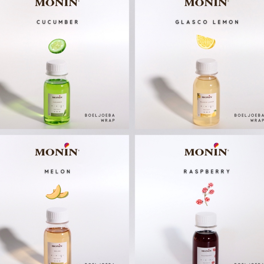 

Best Terlaris Monin All Varian Fruit Syrup Repack [30, 50, 100] g - I Best