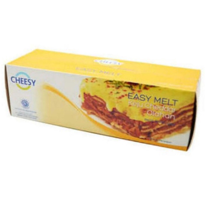 

Seller Cheesy keju easy melt cheddar cheese 500 gram Serba Murah