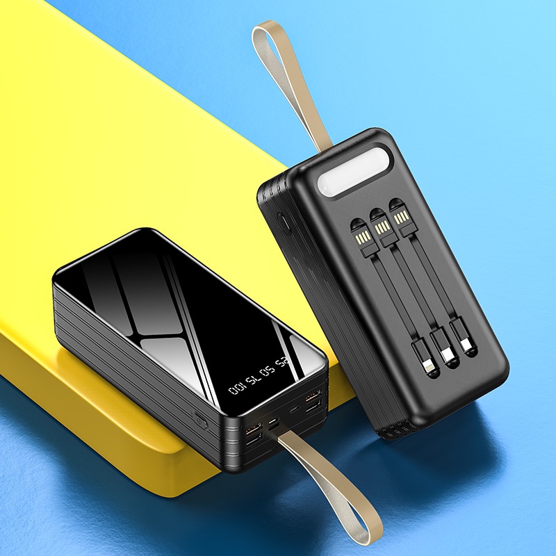 Harsh Power Bank Pawerbank Untuk Semua Hp Solar Power Bank Awet Tahan Lama Powerbank50000Mah