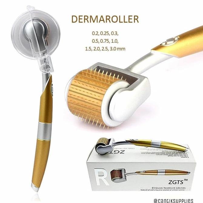 ><><><] DERMAROLLER 192 NEEDLES TITANIUM ZGTS