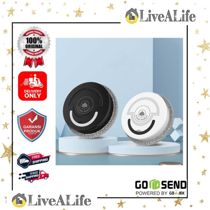 Danil Clean Robot Alat Pel Sapu Otomatis