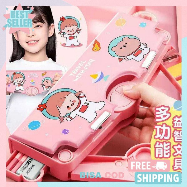 

Kotak Pensil Aesthetic Tempat Pengsil Anak Laki Perempuan Disgrib Bagus Terbaru Wadah Pulpen Kode Kekinian Disgrip Lucu Korea Aestetik Pencil Case Estetik Dusgrip Viral Murah Korean Style Dosgrip Tk Sd Cowok Cewek Kotak ( Mia ) Kotak Pensil Multifungsi M