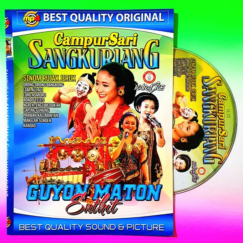 Kaset Mp5 Video Musik Lagu Jawa Campursari Sangkuriang Terlaris