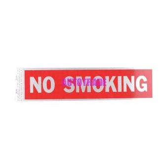 

HY-KO STICKER ANODIZED NO SMOCKING SIGN LABEL STIKER NO SMOCKING 20JVLZ3 last stok
