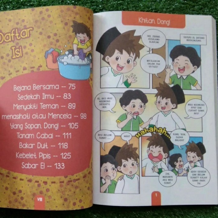 

NEW buku komik pesantren keren 3