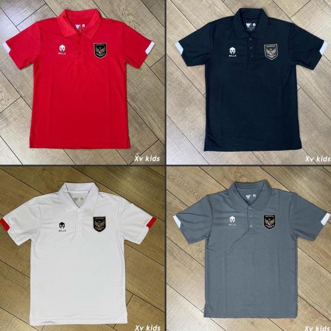 Polo Shirt Timnas Indonesia Kaos Kerah Timnas Indonesia Wangki Timnas