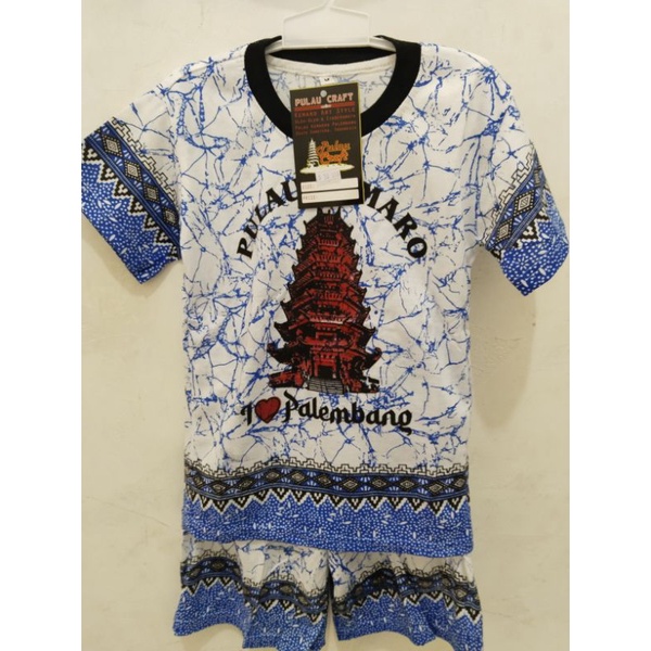 baju batik anak palembang baju setelan anak khas palembang