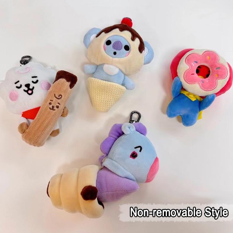 Big Sale Kpop Bts Bt21 Boneka Mewah Diy Gantungan Kunci Dilepas Lucu Tata Cooky Chimmy Koya Shooky M