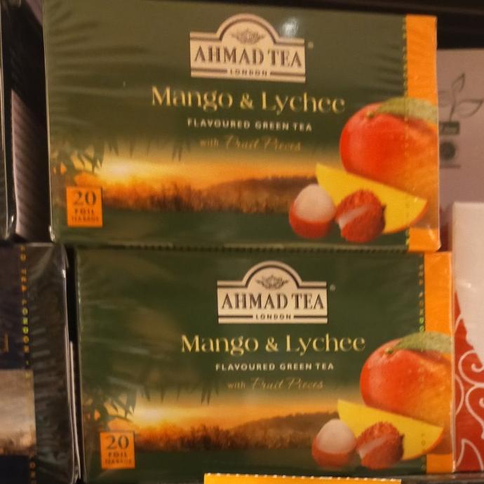 

&<&<&<&] Ahmad tea teh MANGO & lychee leci isi 20bag