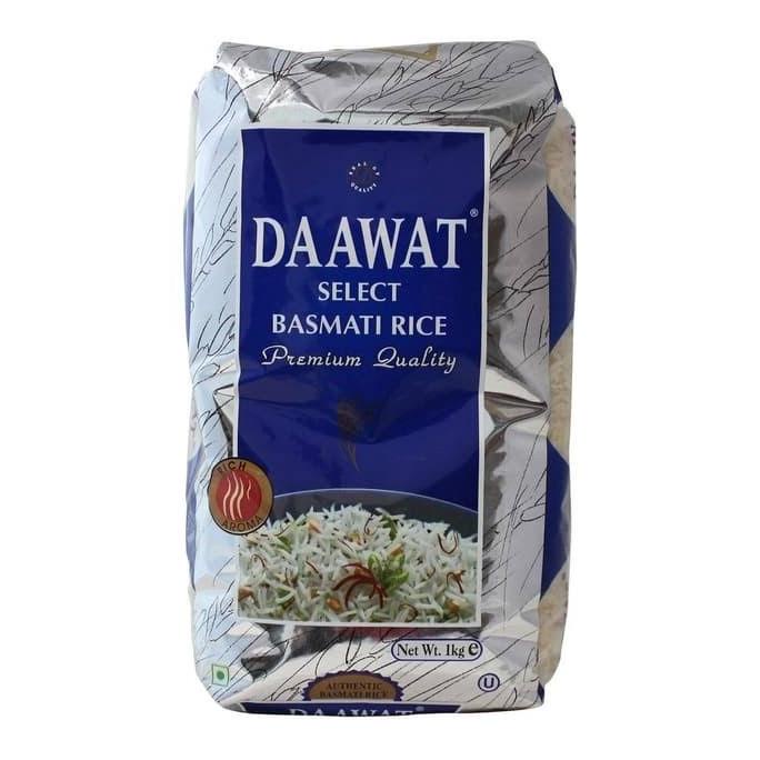 

Basmati Rice Daawat Select Premium / Beras Basmaati India Kabuli 1Kg