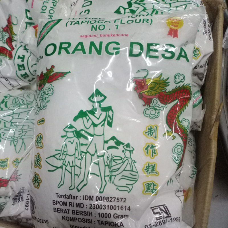 

Tepung Tapioka Orang Desa 1 Kg