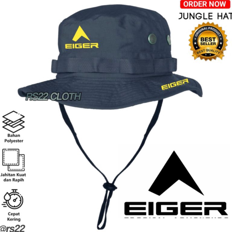 ✨TERBARU✨ Topi Rimba Gunung/Topi Outdoor Hiking Camping/Topi Pendaki Pria Wanita Lokal Brand Gunung 