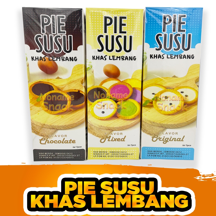 

Terbaru dan terlaris NoName Snack - Pie Susu Lembang !