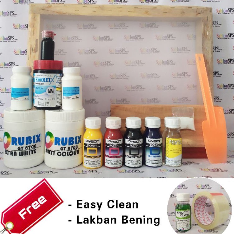 

Seller ALAT SABLON PAKET PEMULA Best Seller