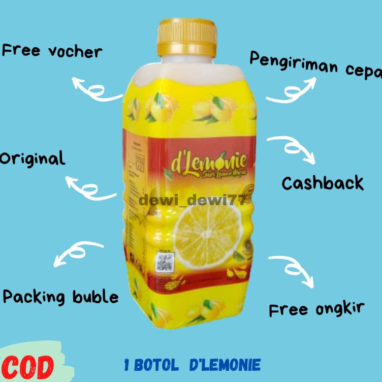 

Ready Stok d'lemonie Sari Lemon Murni Serba Murah