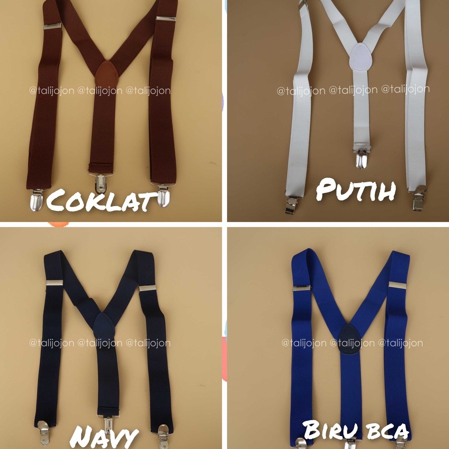 12.12 Promo Brand Suspender Pria Suspender Dewasa Suspender Anak Suspender Ukuran Dewasa dan Anak Ba