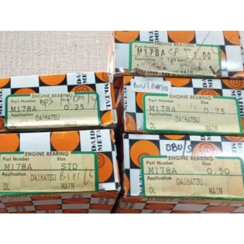 Metal Duduk Taft F70 GT Delta V83 DL Daido Asli Japan (270923)