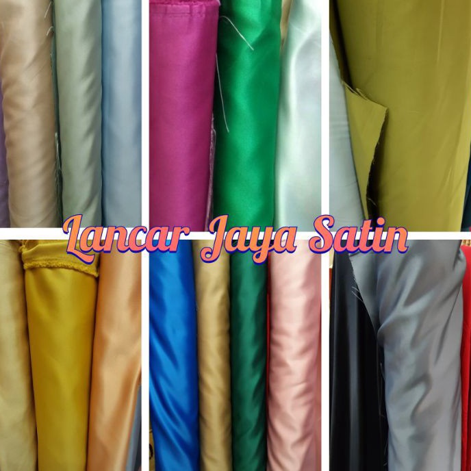 ✨TERBARU✨ KAIN SATIN BRIDAL / Kain Satin Bridal Deutchess / Kain Satin Bridal Tebal / Kain Satin Bri