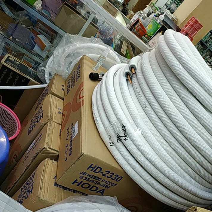 Terlaku. PIPA AC 1 PK Hoda PIPA 1/4 X 3/8 TEBAL 0,61MM METERAN