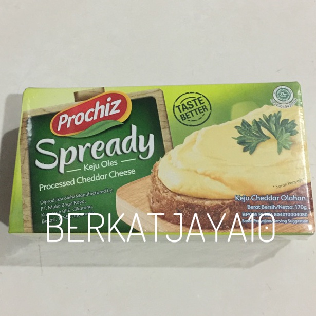 

BIG PROMO Prochiz Spready Keju Oles Cheddar Cheese 160 gr