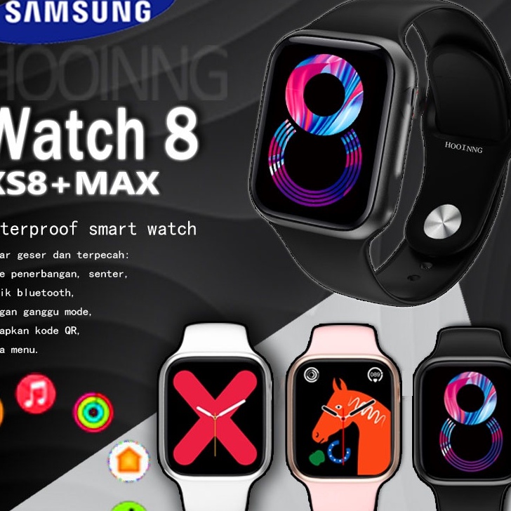 Best Smartwatch Samsung 8 ultra Samsung Smartwatch 8 IP68 Waterproof Smartwatch Pria Wanita Watch 8 