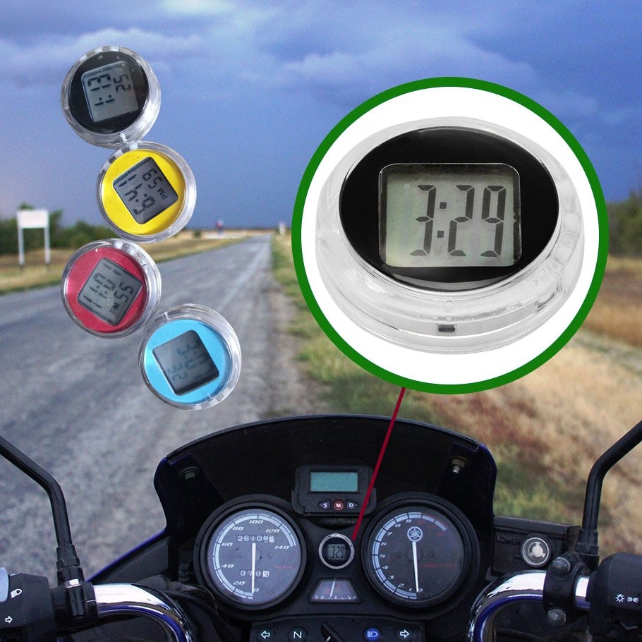 RBGZ8330 (D2289) Jam Mini Digital Motor Jam Motor Jam Sepeda Motor Jam Spedometer Jam Spedo Jam Moto